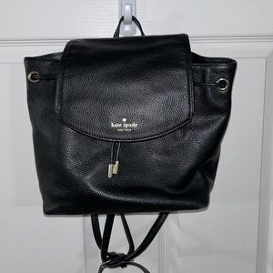 Small Kate Spade leather backpack purse.